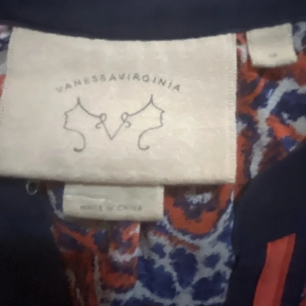 Anthropologie Vanessa Virginia Silk Finn Tank in Orange Size M EUC - Picture 4 of 9